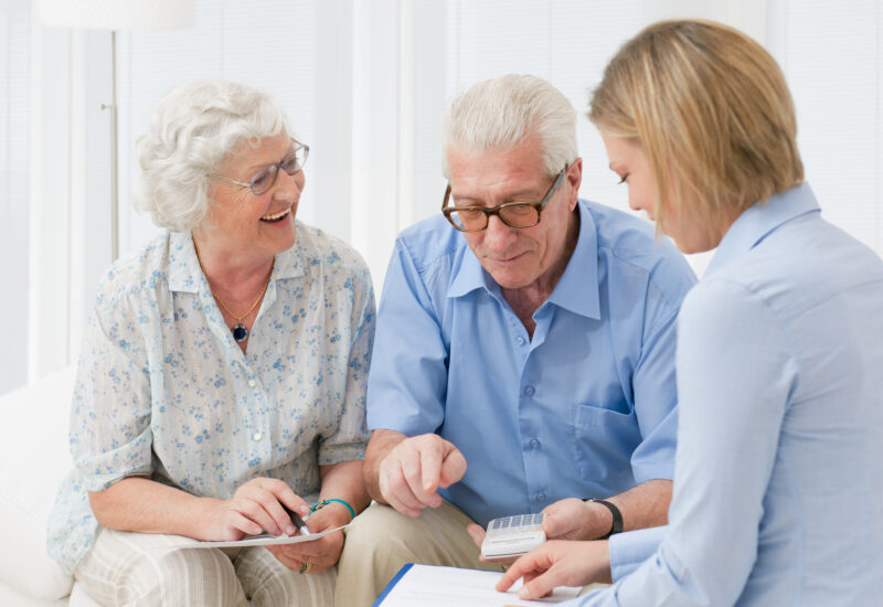 Seniors Having a Consultation